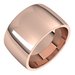 Lightweight Comfort-Fit Half Round Band