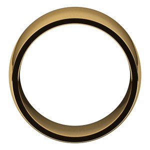 Lightweight Comfort-Fit Half Round Band