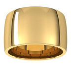 Lightweight Comfort-Fit Half Round Band