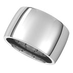 Lightweight Comfort-Fit Half Round Band