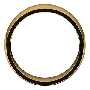 Lightweight Comfort-Fit Half Round Band