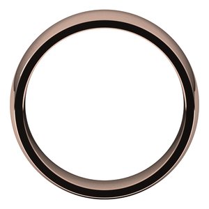 Lightweight Comfort-Fit Half Round Band
