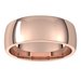 Lightweight Comfort-Fit Half Round Band