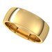 Lightweight Comfort-Fit Half Round Band