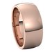 Lightweight Comfort-Fit Half Round Band