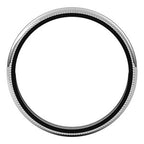 Milgrain Half Round Band
