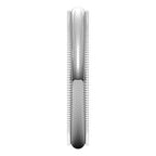 Milgrain Half Round Band