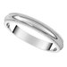 Milgrain Half Round Band