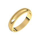 Milgrain Half Round Band