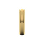 Milgrain Half Round Band