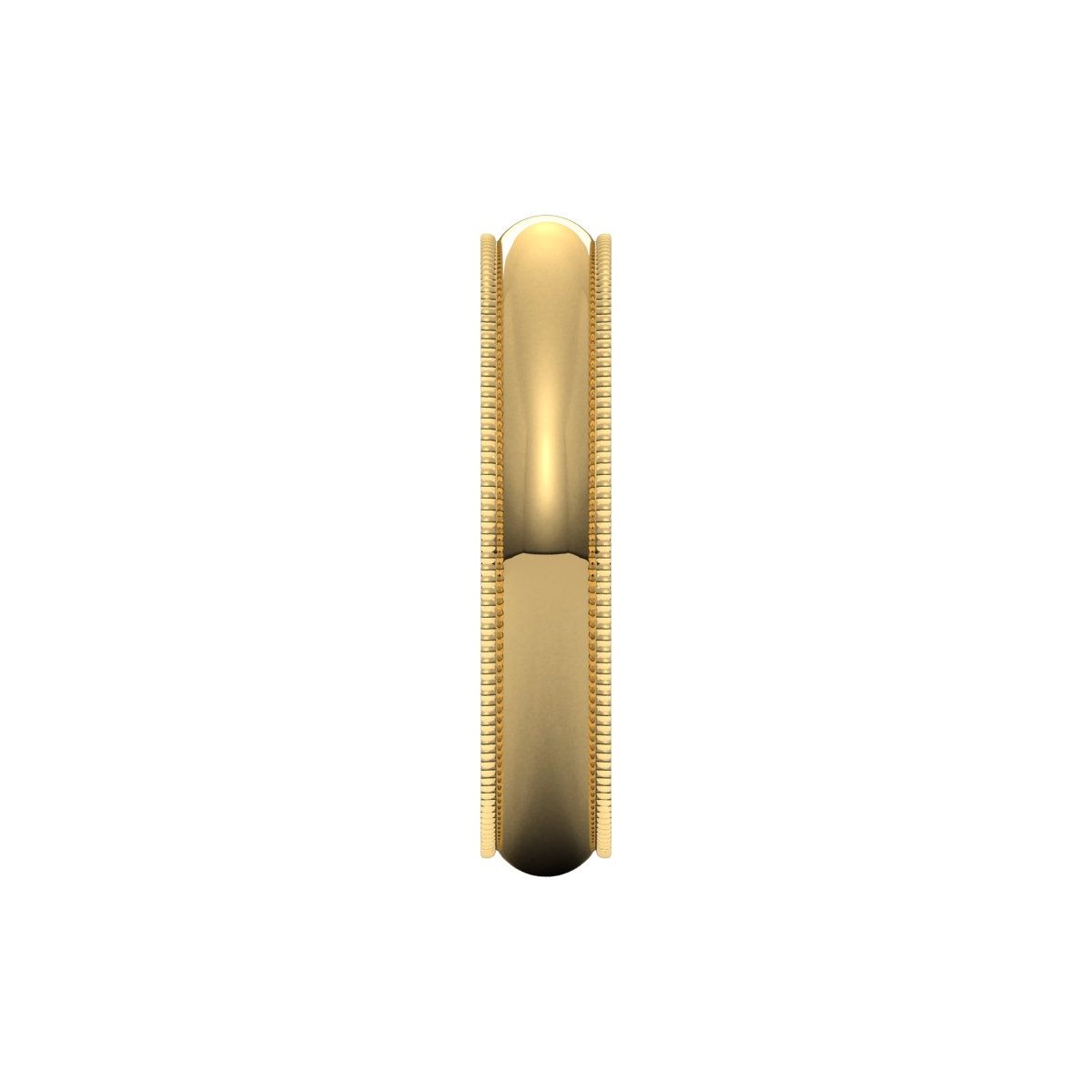 Milgrain Half Round Band