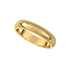 Milgrain Half Round Band