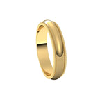 Milgrain Half Round Band