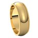 Milgrain Half Round Band