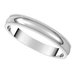 Lightweight Milgrain Half Round Band
