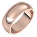 Milgrain Half Round Band