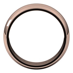 Milgrain Half Round Band