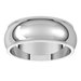 Milgrain Half Round Band