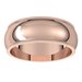 Milgrain Half Round Band