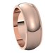 Milgrain Half Round Band