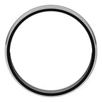 Lightweight Milgrain Half Round Band