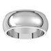 Milgrain Half Round Band
