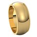Milgrain Half Round Band
