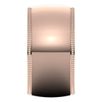 Lightweight Milgrain Half Round Band