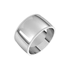 Lightweight Milgrain Half Round Band