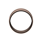 Lightweight Milgrain Half Round Band