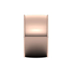 Lightweight Milgrain Half Round Band