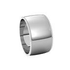 Lightweight Milgrain Half Round Band