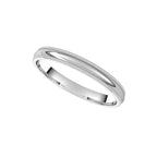 Milgrain Comfort-Fit Half Round Band