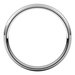 Milgrain Comfort-Fit Half Round Band