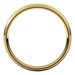 Lightweight Milgrain Comfort-Fit Half Round Band