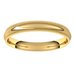 Lightweight Milgrain Comfort-Fit Half Round Band