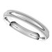 Milgrain Comfort-Fit Half Round Band