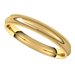 Lightweight Milgrain Comfort-Fit Half Round Band
