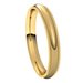 Lightweight Milgrain Comfort-Fit Half Round Band