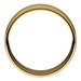 Lightweight Milgrain Half Round Band