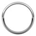Milgrain Comfort-Fit Half Round Band