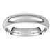 Milgrain Comfort-Fit Half Round Band