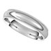 Milgrain Comfort-Fit Half Round Band