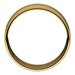 Lightweight Milgrain Half Round Band
