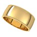 Lightweight Milgrain Half Round Band