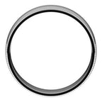 Milgrain Comfort-Fit Half Round Band