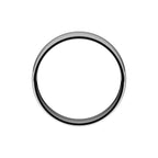 Lightweight Milgrain Comfort-Fit Half Round Band
