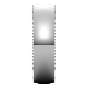 Milgrain Comfort-Fit Half Round Band
