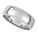 Milgrain Comfort-Fit Half Round Band