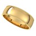 Lightweight Milgrain Comfort-Fit Half Round Band
